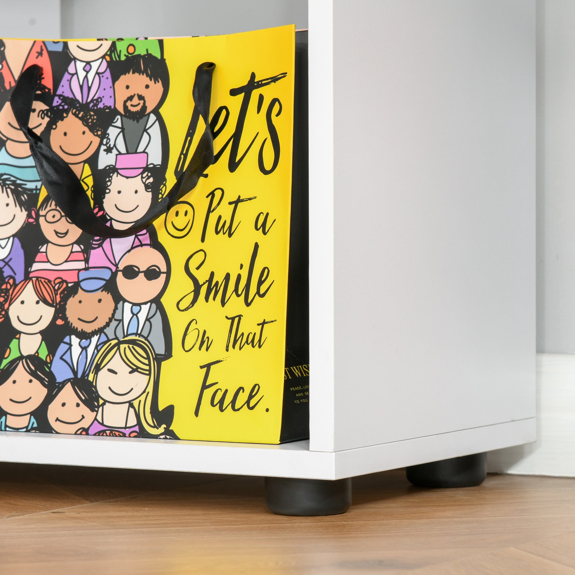 HOMCOM 8-Cube Bookcase, Tall Display Shelf, Standing Storage Rack for Study Room, Living Room, 70 x 24 x 178cm, White